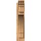Ekena Millwork Merced Smooth Traditional Outlooker, Western Red Cedar, 5 1/2"W x 22"D x 26"H OUT06X22X26MRC01SWR - alternate 2